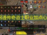 纯网通传奇道士职业加点心得